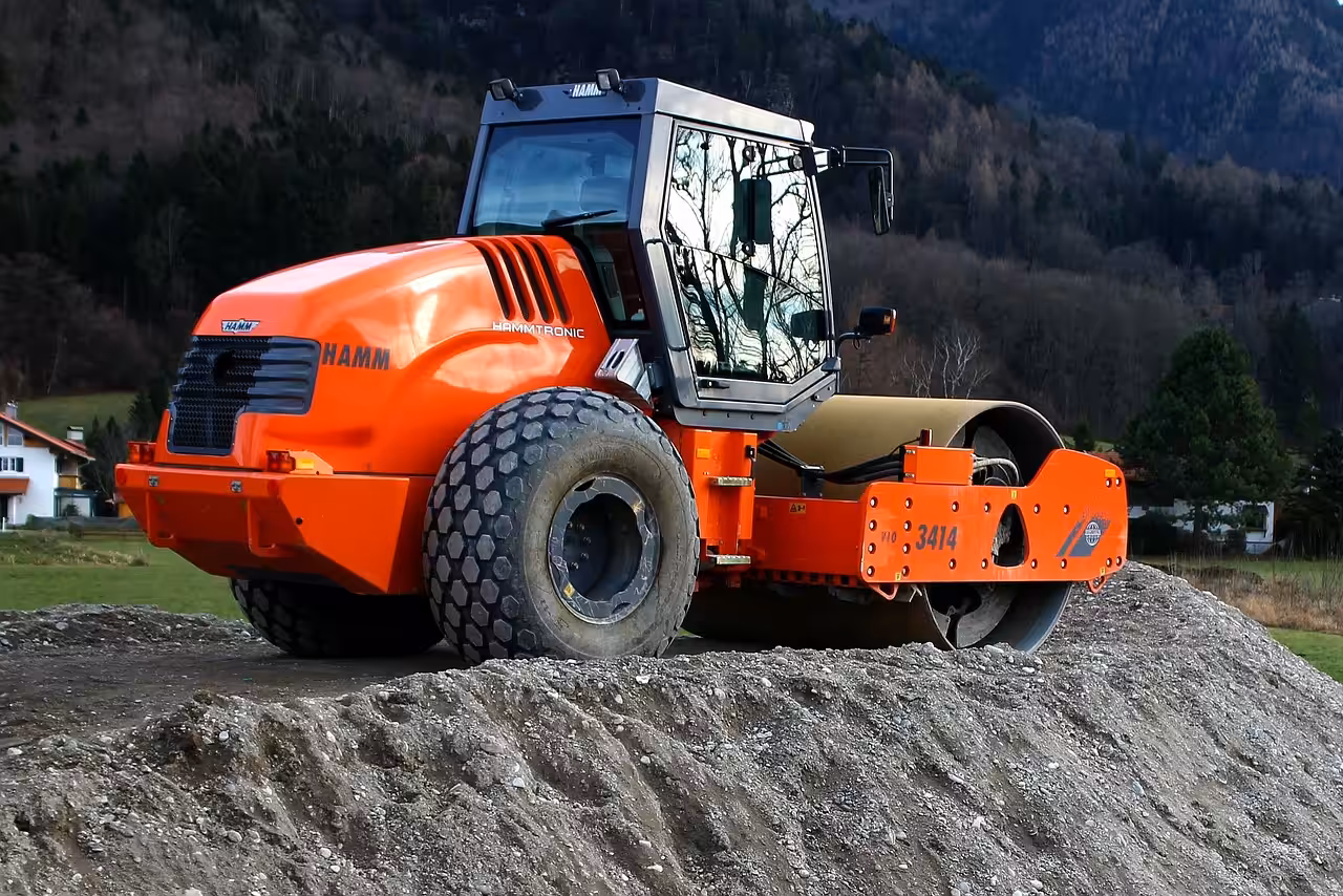 Ride On Road Roller Training